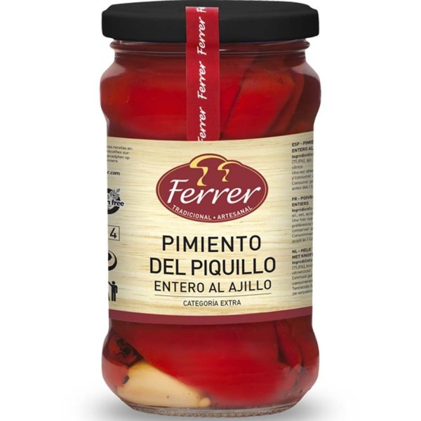 Poivron de Piquillo à l'ail 240g Ferrer