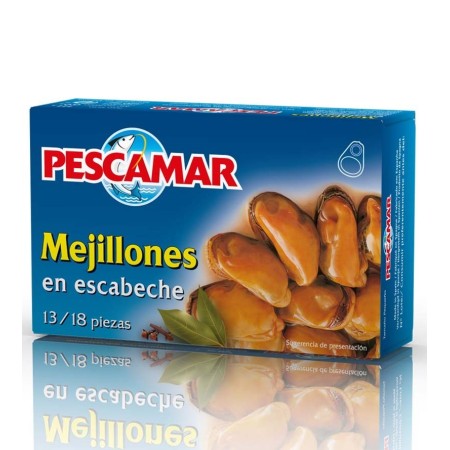 Pescamar Moules à l'escabèche 111 g - Délices du Serrât