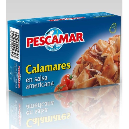 Calamars à la sauve américaine 111 g Pescamar - Délices du Serrât