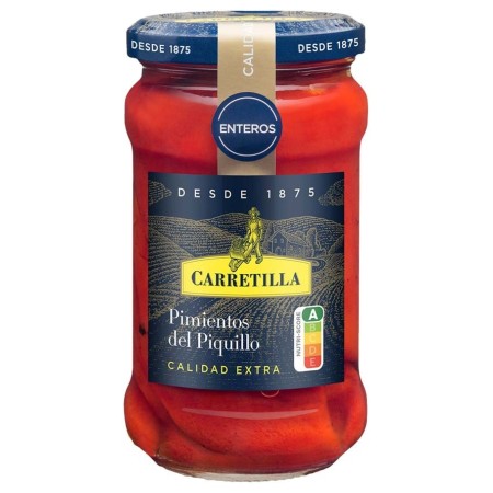 Poivron de Piquillo entier qualité extra 290 g Carretilla - Délices du Serrât