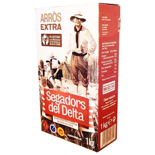 Riz rond extra 1 kg Segadors del Delta