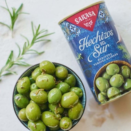 Olives vertes "Hechizos del Sur" 1450 g Sarasa | Délices du Serrat