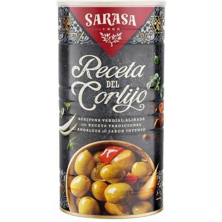 Sarasa Olives vertes "La Receta del Cortijo" 1450 g - Délices du Serrat