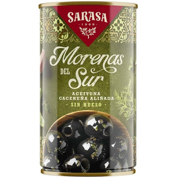 Olives noires "Morenas del Sur" 320 g Sarasa