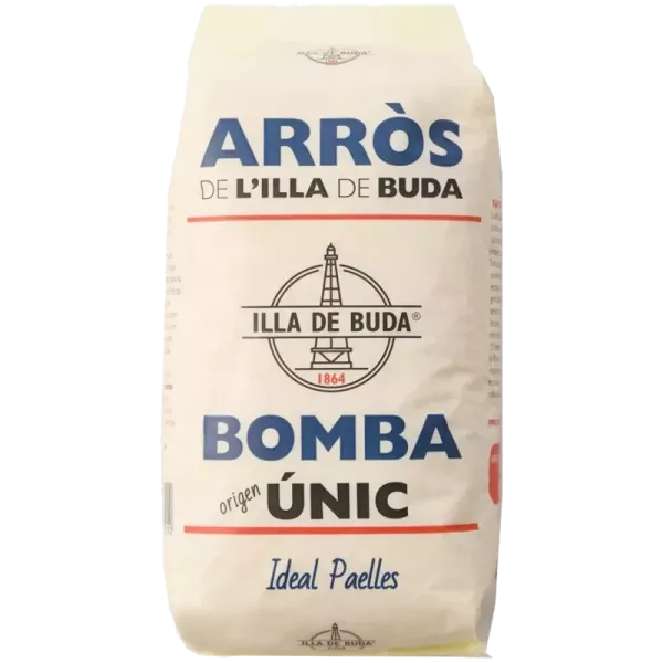 Riz Bomba origine unique 1 kg Illa de Buda