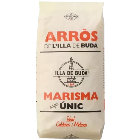 Riz Marisma origine unique 1 kg Illa de Buda | Délices du Serrat