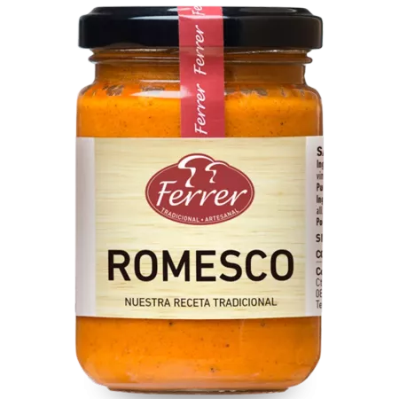 Sauce Romesco 130 g Ferrer - Délices du Serrat