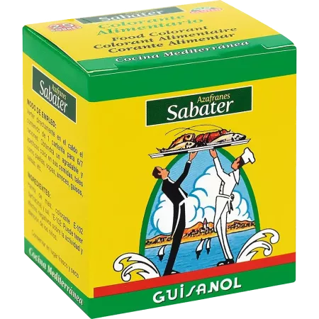 Colorant alimentaire 25 sachets 45g Azafranes Sabater - Délices du Serrat