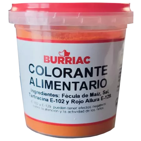 Colorant alimentaire 90g Burriac - Délices du Serrat