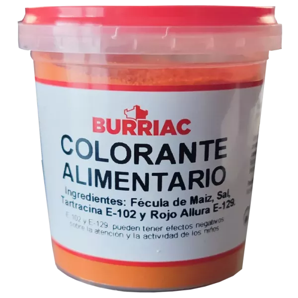 Colorant alimentaire 90g Burriac