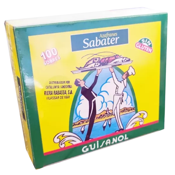 100 sachets de colorant alimentaire Azafranes Sabater