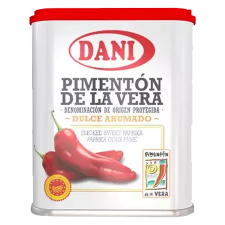 Paprika doux fumé de la Vera 75 g Dani - Délices du Serrat