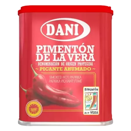 Paprika fort fumé de la Vera 75 g Dani - Délices du Serrat