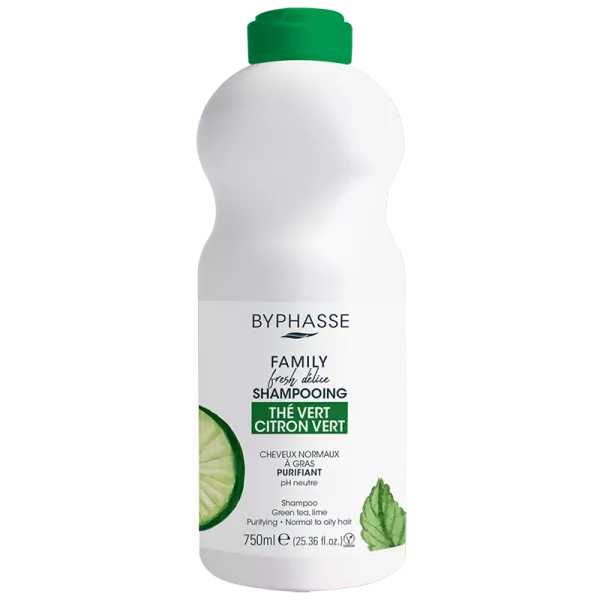 Shampoing cheveux normaux à gras Family fresh délice 750ml Byphasse