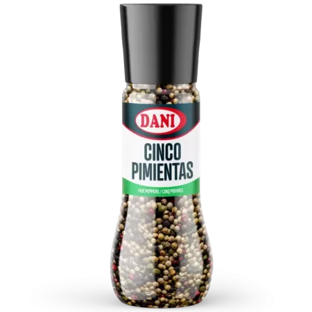 Moulin cinq poivres 180 g Dani