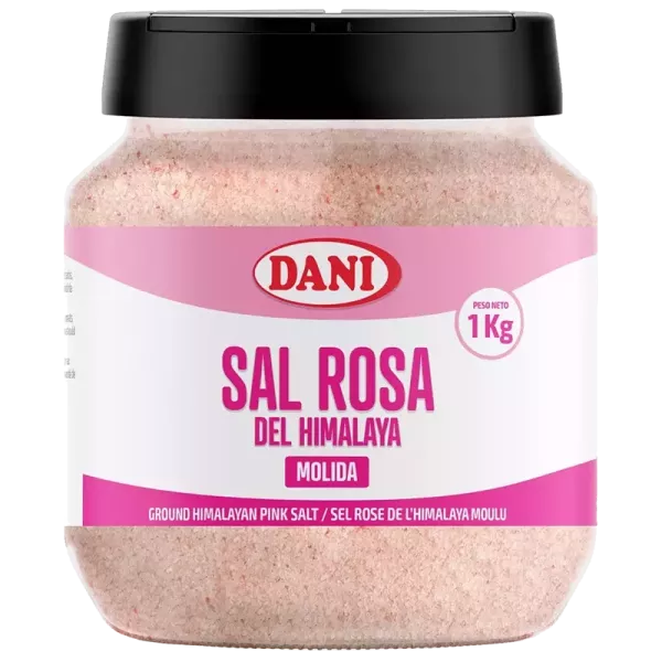 Sel rose de l'Himalaya moulu 1 kg Dani