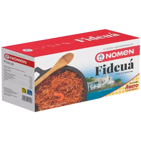 Fideuá 3-4 personnes Nomen avec bouillon ANETO Natural | Délices du Serrat