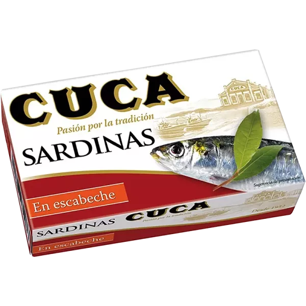 Sardines à l'escabèche 120g Cuca
