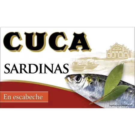 Sardines à l'escabèche 120g Cuca | Délices du Serrat