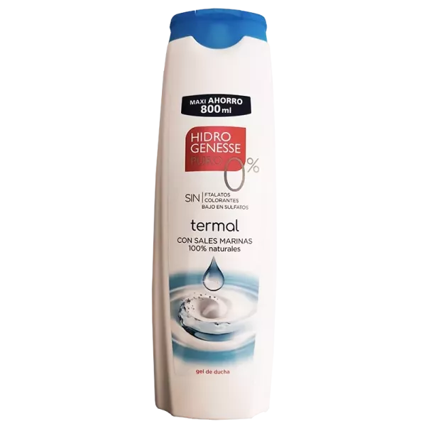Gel douche thermal 800ml Hidrogenesse