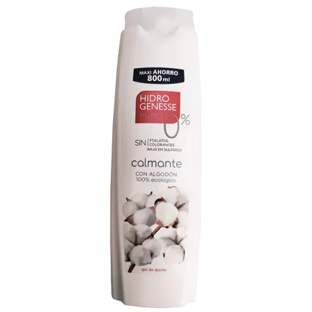 Gel douche calmant  800ml Hidrogenesse | Délices du Serrat