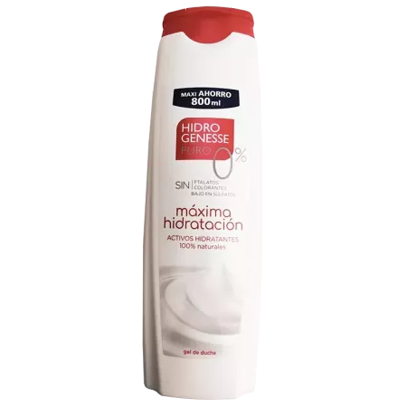 Gel douche hydratation maximale 800ml Hydrogenesse | Délices du Serrat