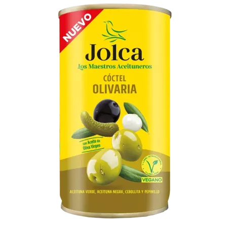 Olives vertes et noires "Coctel Olivaria" 350 Jolca | Délices du Serrat