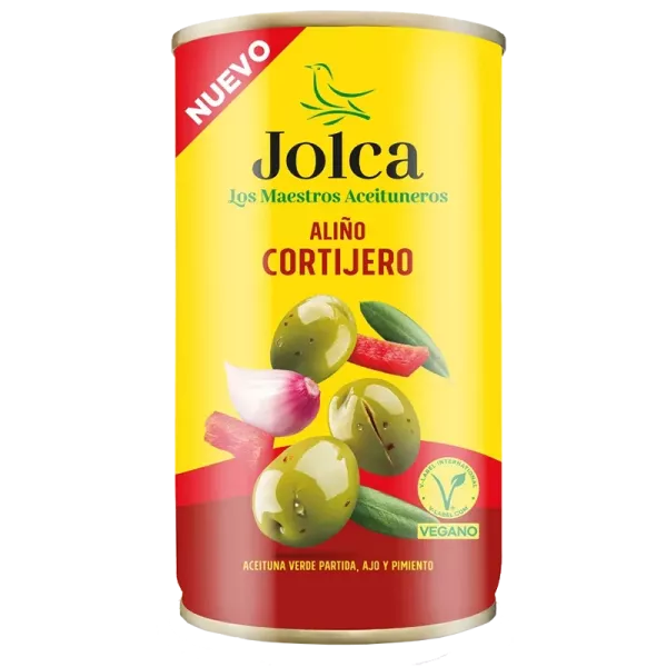 Olives vertes "Aliño Cortijero" 350g Jolca