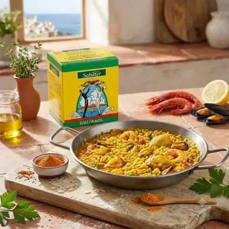 Colorant alimentaire 25 sachets 45g Azafranes Sabater - Délices du Serrat