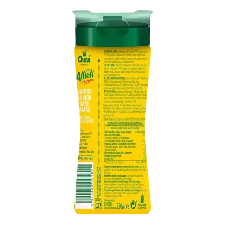 Sauce aïoli bouteille de 250 ml Chovi - Délices du Serrat