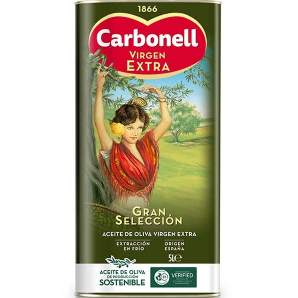 Huile d'olive vierge extra Gran Selección 5 l Carbonell